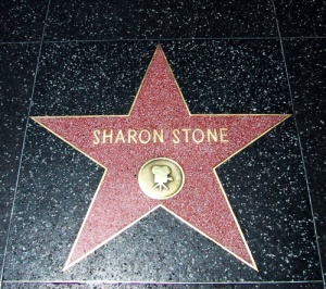 Sharon Stone op de Walk of Fame | Hollywood